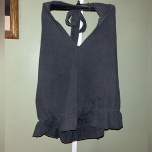 FP Movement by Free People Black Halter top 
With logo on back